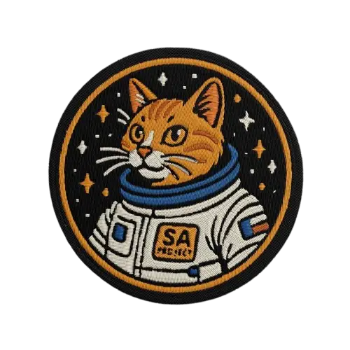 space cat patch - Image 2